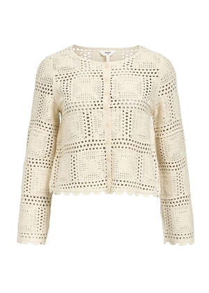 Jorella ls strik cardigan Sandshell Object